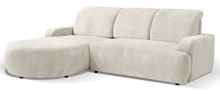 NADUVI Collection Hoekbank Alma links met slaapfunctie