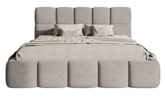 NADUVI Collection Bedframe Chloe velvet 180 x 200