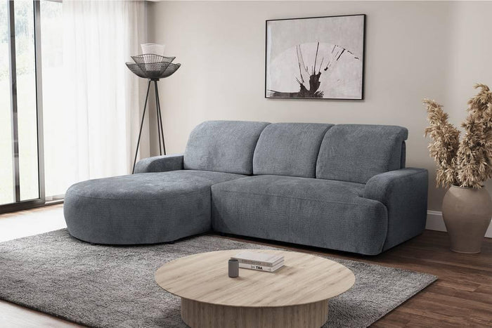 NADUVI Collection Hoekbank Alma links met slaapfunctie