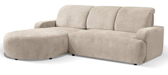 NADUVI Collection Hoekbank Alma links met slaapfunctie