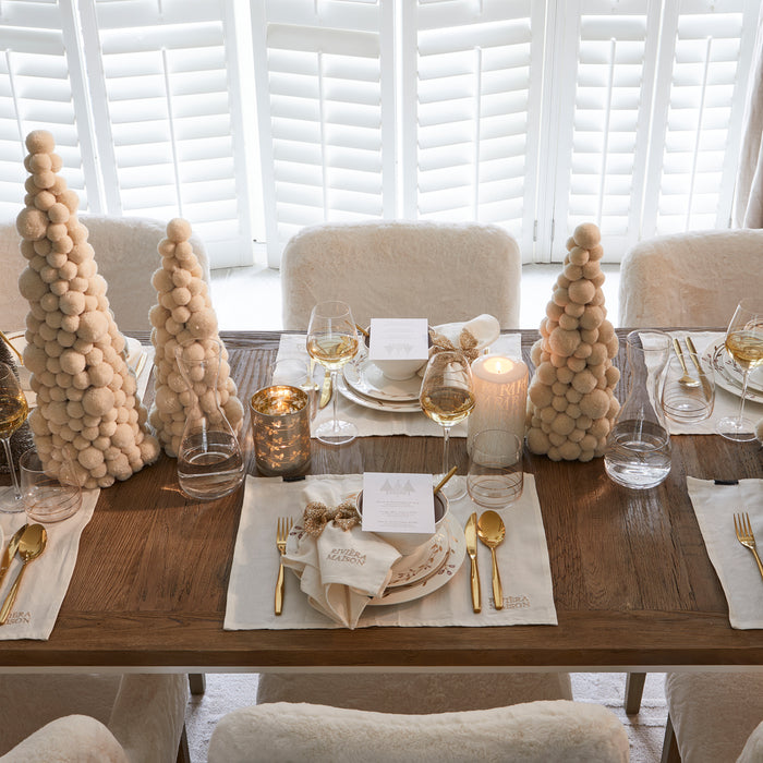 Riviera Maison Servetring Christmas Bow Goud - 2 Stuks