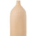 J-Line vaas Enya Fles - keramiek - beige - large - 40 cm hoo