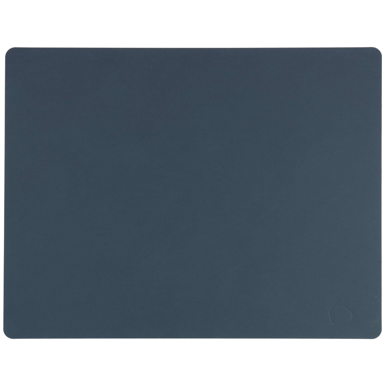 LIND DNA Placemat Nupo - Leer - Dark Blue - 45 x 35 cm