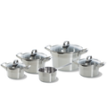 BK Premium+ Pannenset - 5 delig - Veilig afgietsysteem