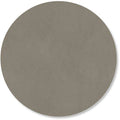 LIND DNA Onderzetter Nupo - Leer - Flint Grey - ø 10 cm
