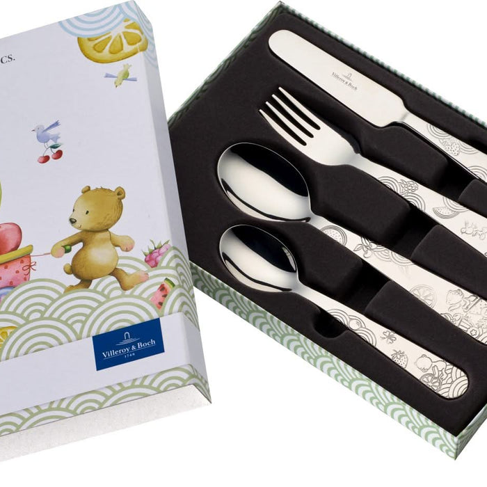 Villeroy & Boch Kinderbestek Hungry as a Bear - 4 delig