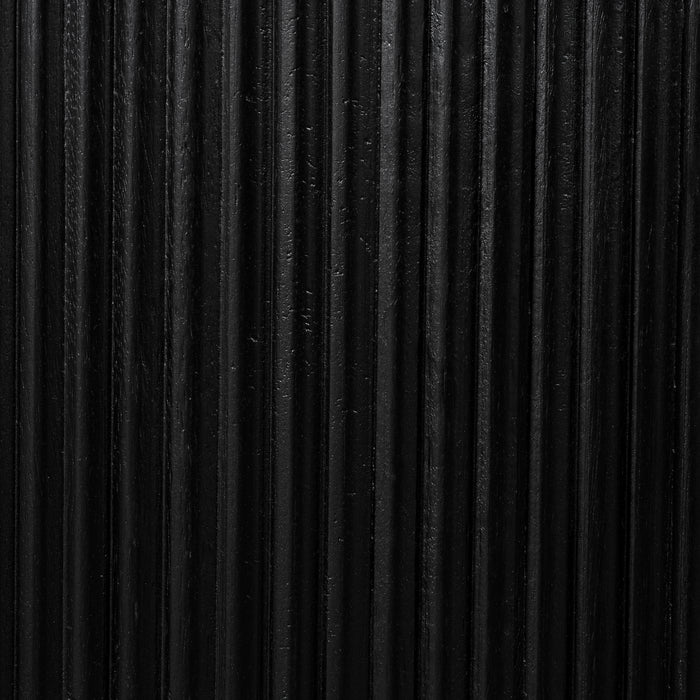 Lewis & Loft Salontafel Lonne - FSC® mangohout – Rond ⌀70 – Zwart