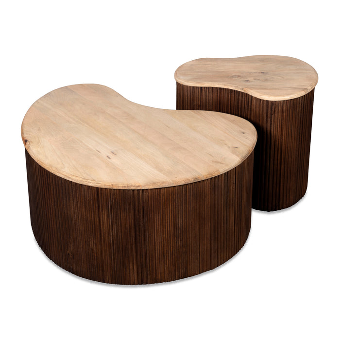 Lewis & Loft Salontafel Lena – Maat L – FSC® mangohout – Bruin