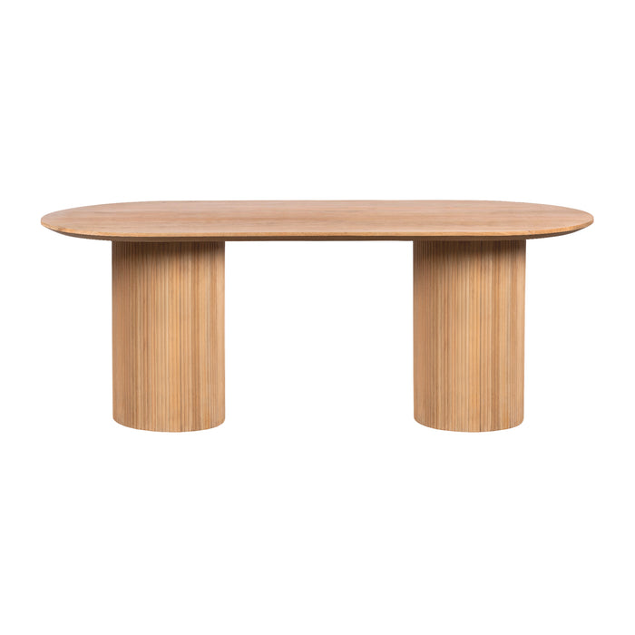 Lewis & Loft Eettafel Lynn – Ovaal – 200x90 cm – Naturel