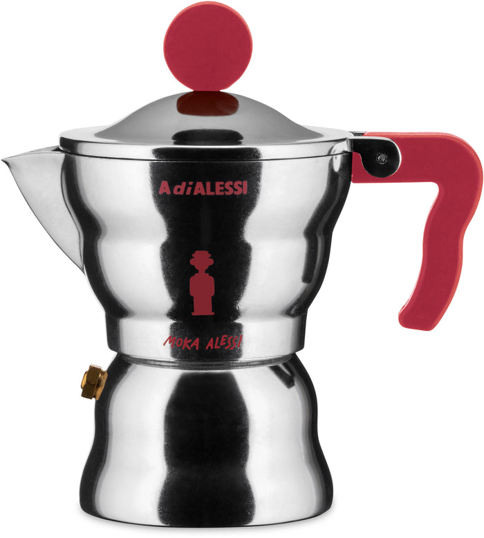 Alessi Percolator Moka - AAM33|1 R - 1 kops - door Alessandro Mendini