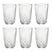 Bormioli Rocco Longdrinkglazen Glit Transparant - 390 ml - 6 stuks