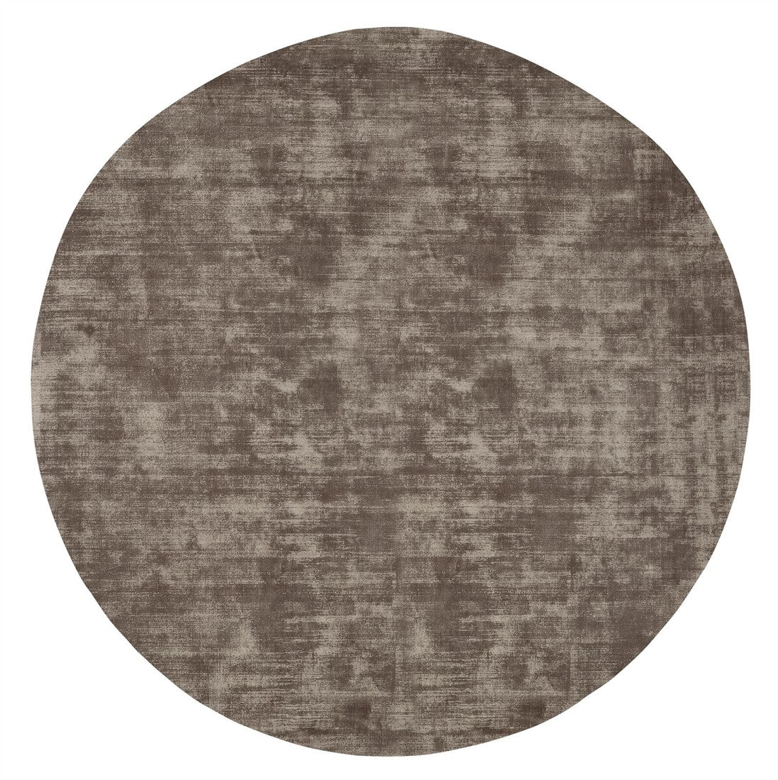 MUST Living Carpet La Belle round large,Ø250 cm, sage green, 100% v...