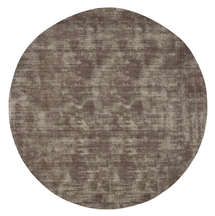 MUST Living Carpet La Belle round large,Ø250 cm, sage green, 100% v...