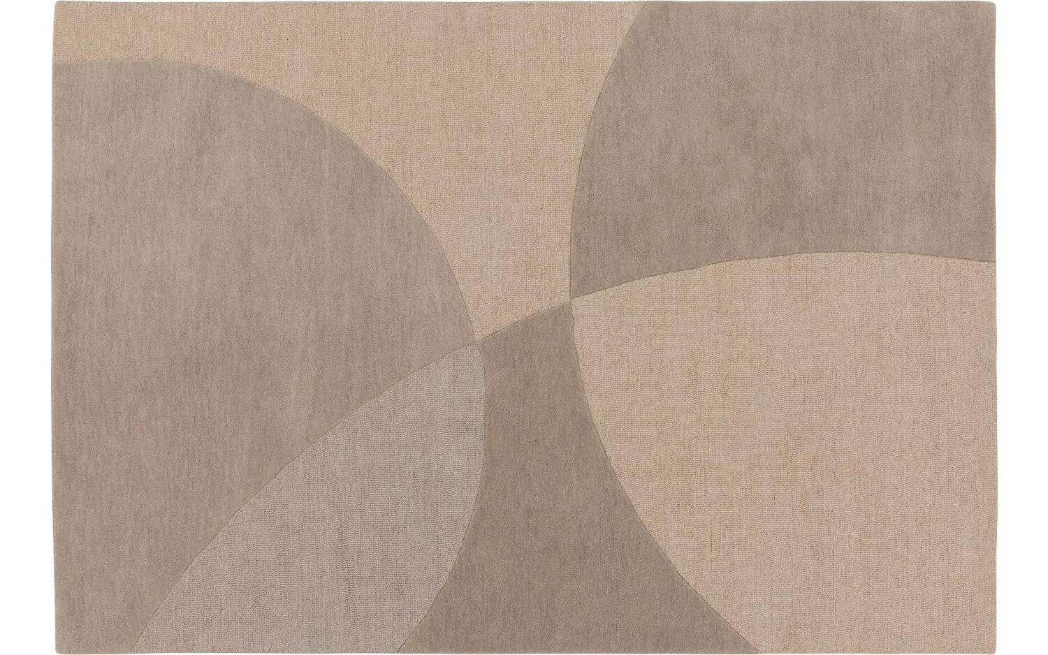 Goossens Vloerkleed Senna in Senna. beige