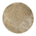 PTMD Jups Beige Fabric Handwoven Carpet Round L