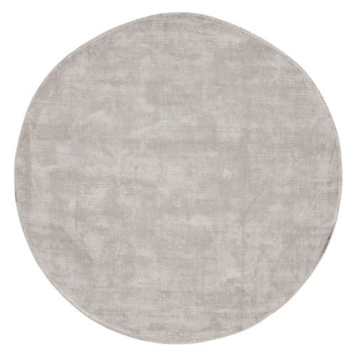 MUST Living Carpet La Belle round medium,Ø200 cm, light grey, 100%...