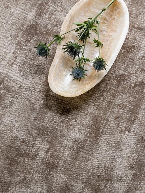 MUST Living Carpet La Belle round medium,Ø200 cm, sage green, 100%...