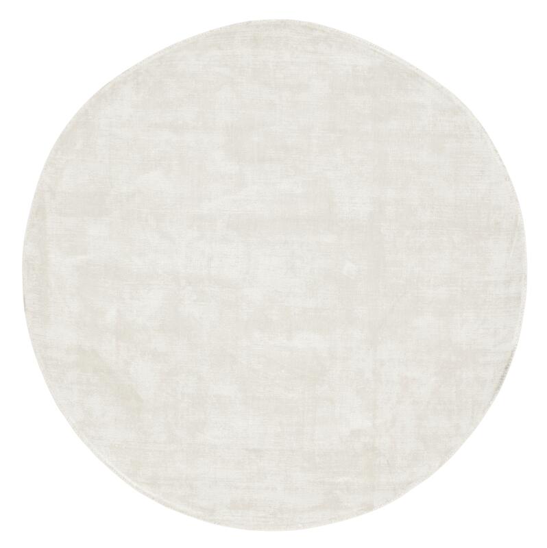 MUST Living Carpet La Belle round large,Ø250 cm, sand, 100% viscose