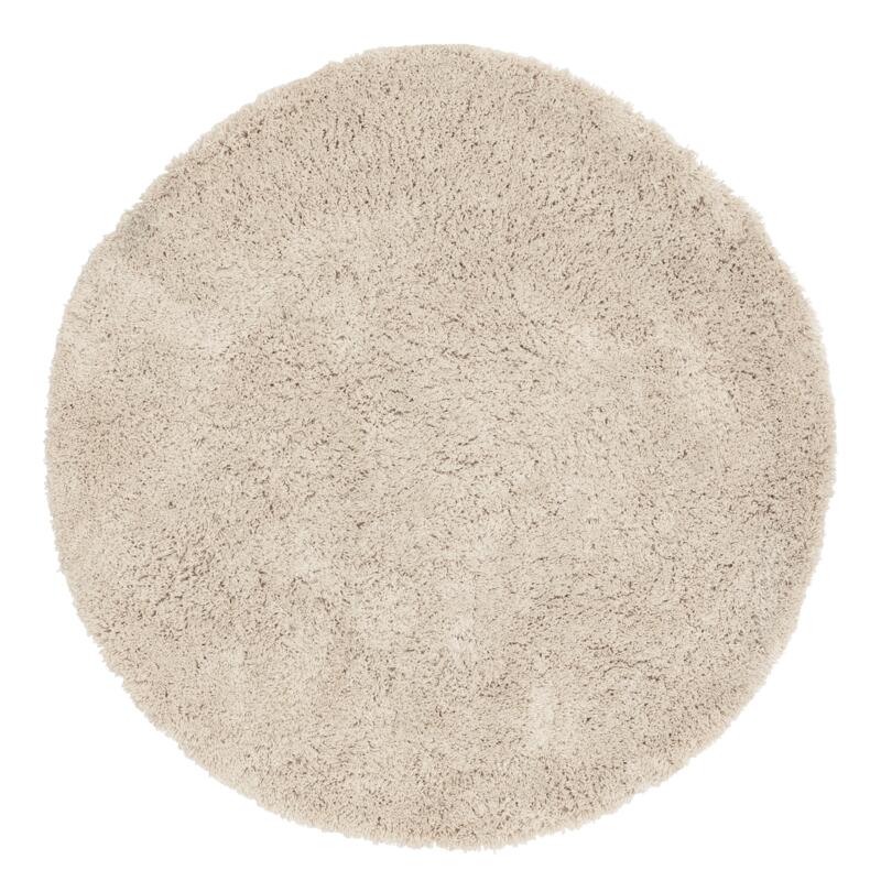MUST Living Carpet Celeste round small,Ø150 cm, beige, 100% polyester