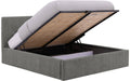Goossens Bedframe Mysen Storage - 160 x 200 - Stof fijn geweven