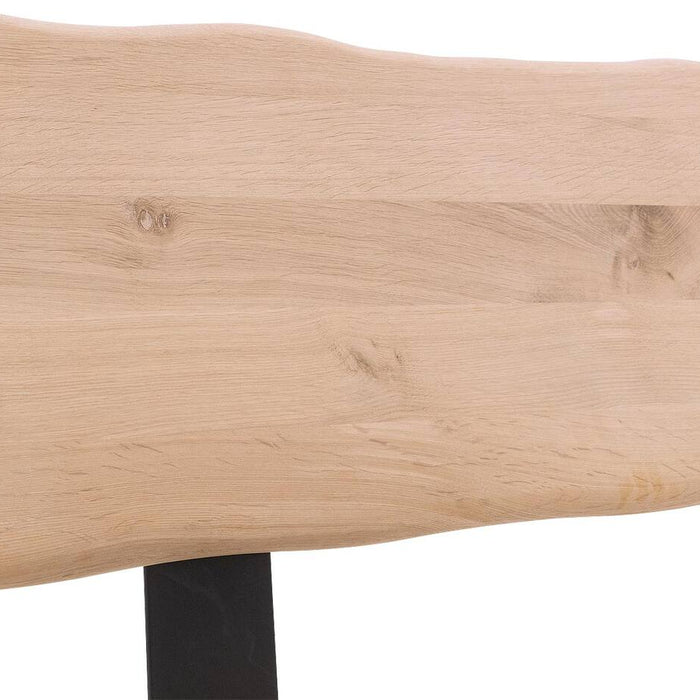 Goossens Bedframe Slade, Bedframe 160 x 210 cm hoofdbord organisch