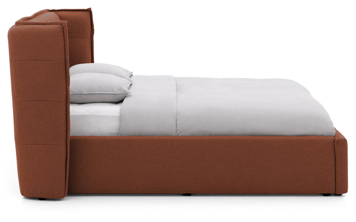 Goossens Gestoffeerd Bedframe Canon - 180 x 200 - Stof boucle