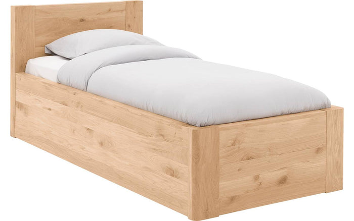 Goossens Bedframe Bibi - 90 x 200 - Eiken soft touch lak blank - Hout