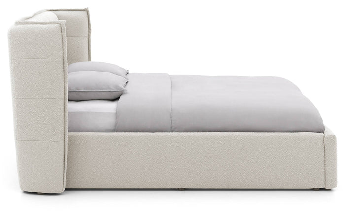 Goossens Gestoffeerd Bedframe Canon - 140 x 200 - Stof boucle