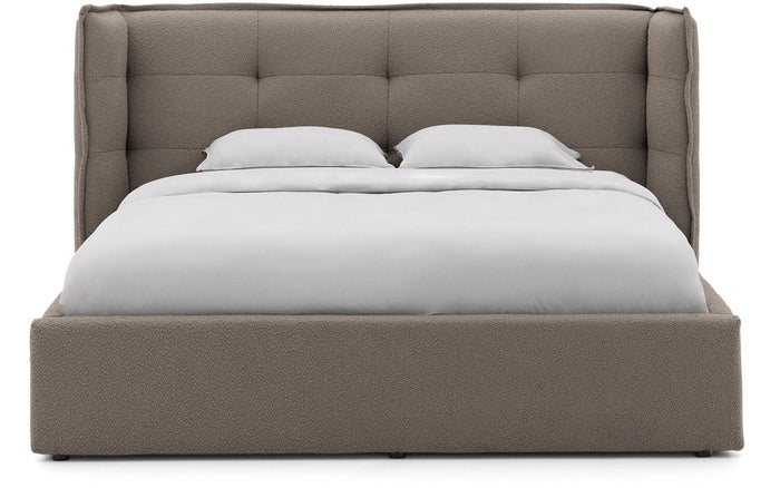 Goossens Gestoffeerd Bedframe Canon - 160 x 200 - Stof boucle