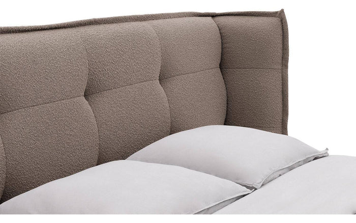 Goossens Gestoffeerd Bedframe Canon - 160 x 200 - Stof boucle