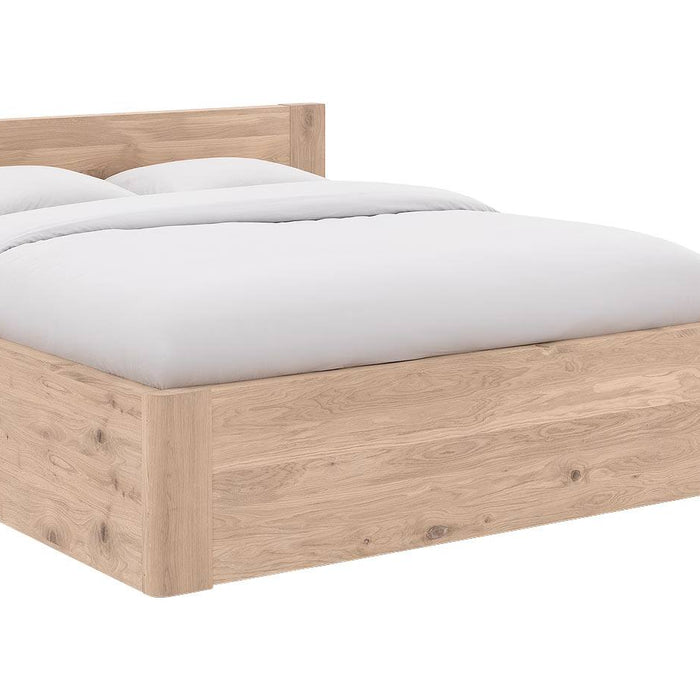 Goossens Bedframe Bibi - 180 x 220 - Eiken gelakt roomwit - Hout