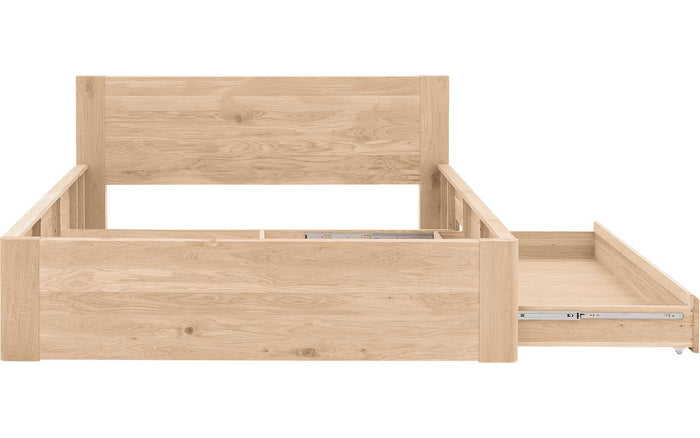 Goossens Bedframe Bibi - 180 x 200 - Eiken naturel - Hout