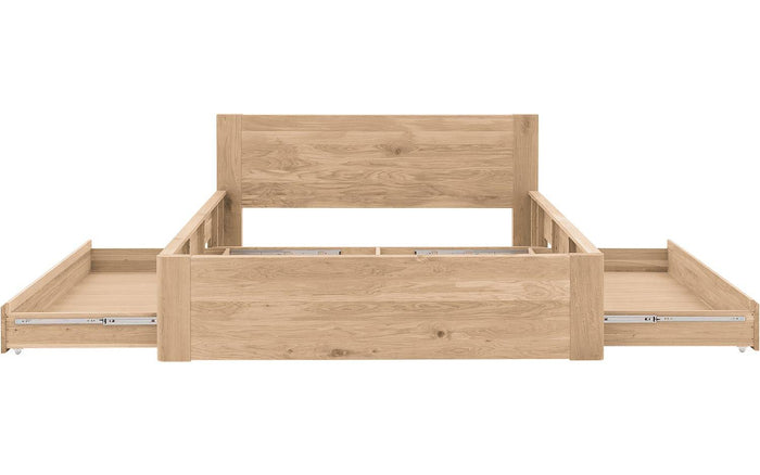 Goossens Bedframe Bibi - 180 x 200 - Eiken naturel - Hout