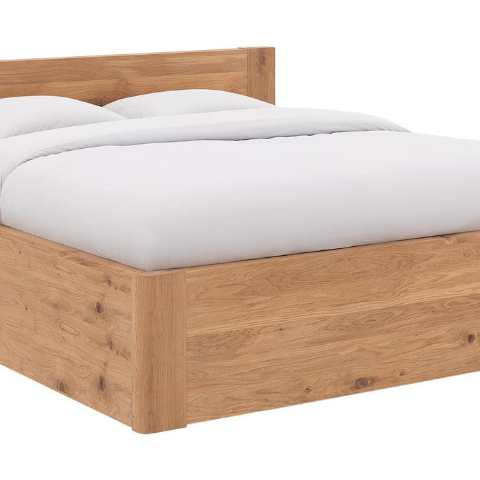 Goossens Bedframe Bibi - 140 x 200 - Eiken soft touch lak blank - Hout