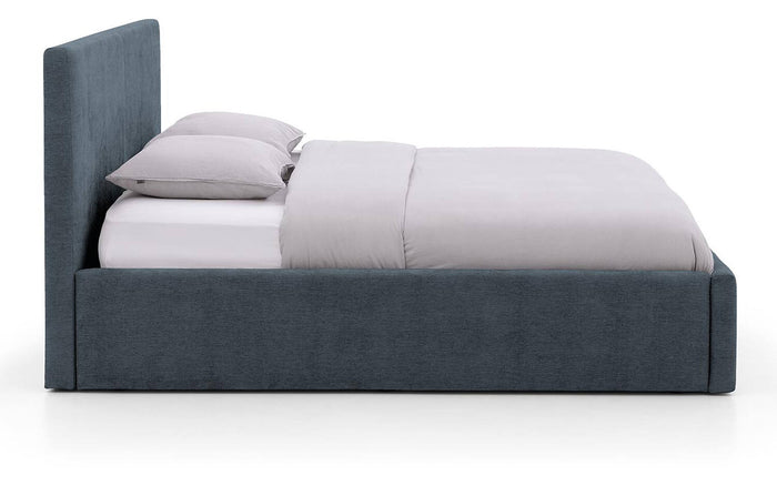 Goossens Bedframe Mysen Storage - 180 x 200 - Stof fijn geweven