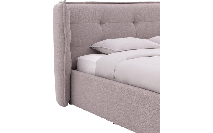 Goossens Gestoffeerd Bedframe Canon - 140 x 200 - Stof boucle