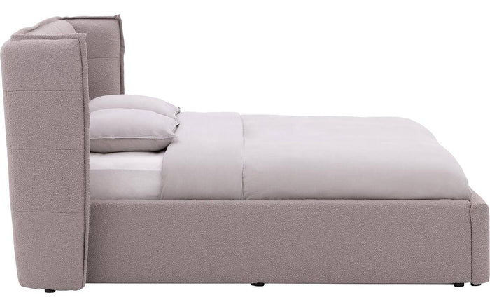 Goossens Gestoffeerd Bedframe Canon - 140 x 200 - Stof boucle