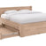 Goossens Bedframe Bibi - 180 x 200 - Eiken gelakt roomwit - Hout