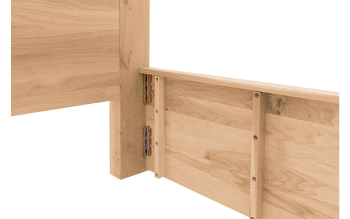 Goossens Bedframe Bibi - 90 x 200 - Eiken olie blank - Hout