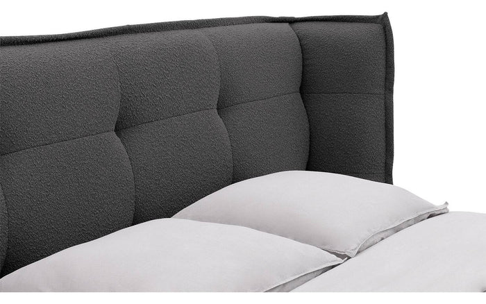 Goossens Gestoffeerd Bedframe Canon - 180 x 200 - Stof boucle