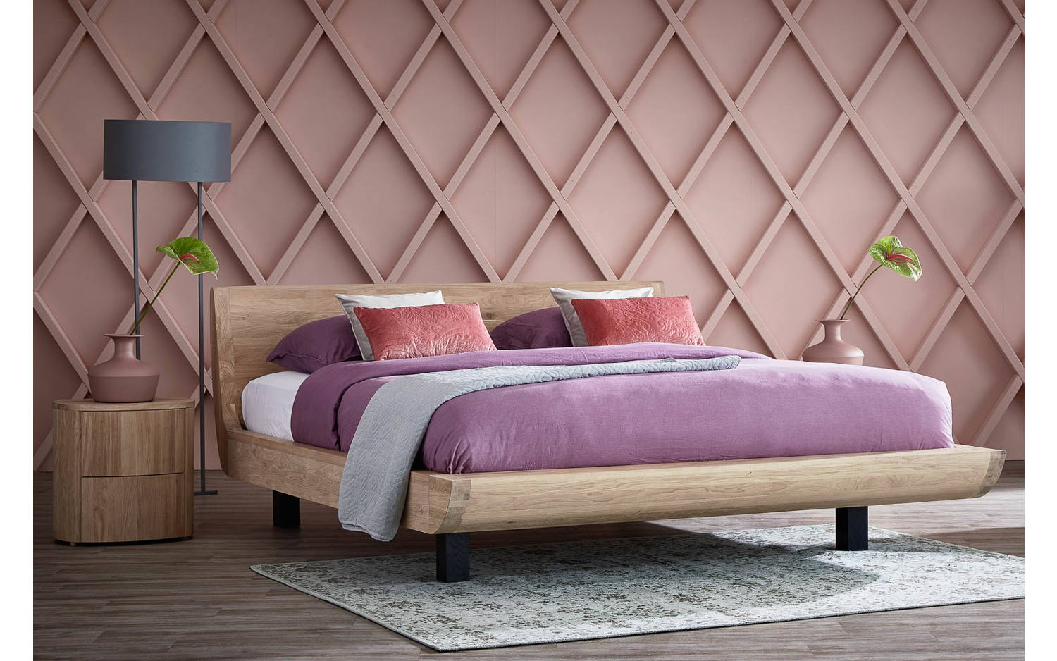 Goossens Excellent Bedframe Denzo, 140 x 200 cm