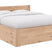 Goossens Bedframe Bibi - 140 x 210 - Eiken wit geolied - Hout