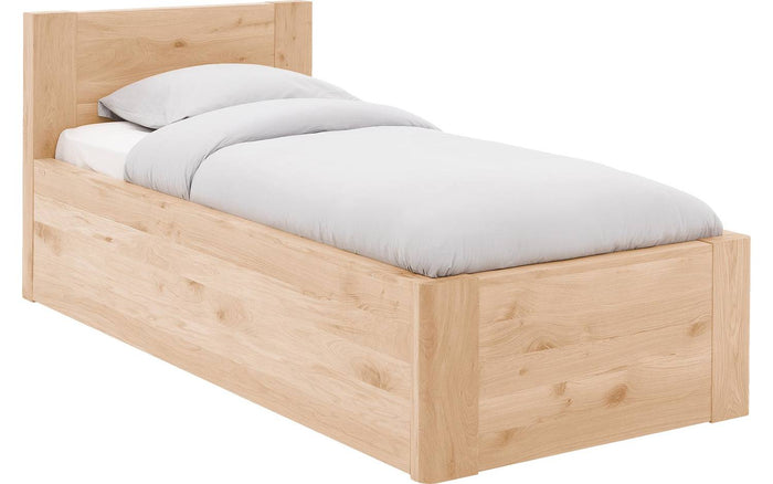 Goossens Bedframe Bibi - 90 x 200 - Eiken gelakt blank - Hout