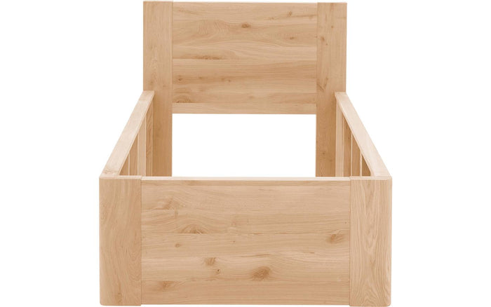Goossens Bedframe Bibi - 90 x 200 - Eiken gelakt blank - Hout