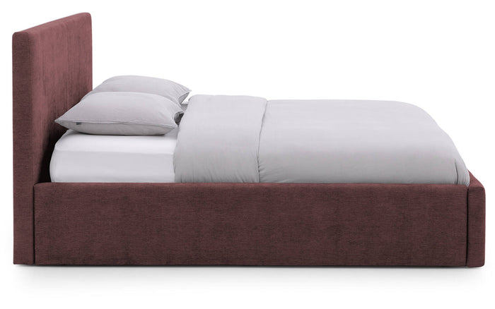 Goossens Bedframe Mysen Storage - 140 x 200 - Stof fijn geweven