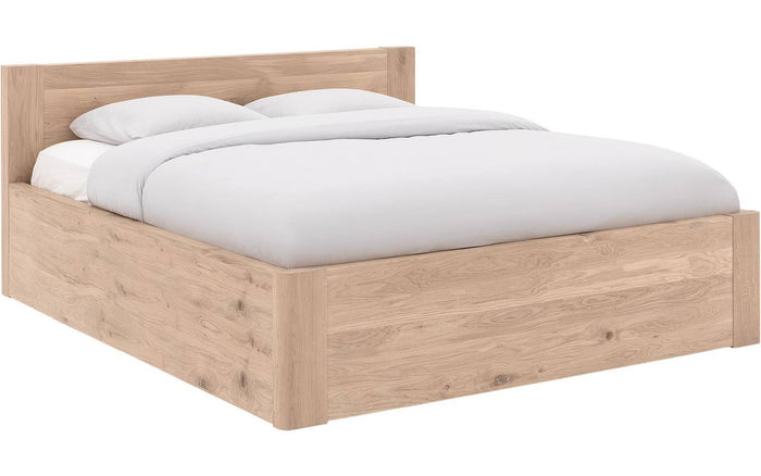 Goossens Bedframe Bibi - 160 x 200 - Eiken gelakt roomwit - Hout