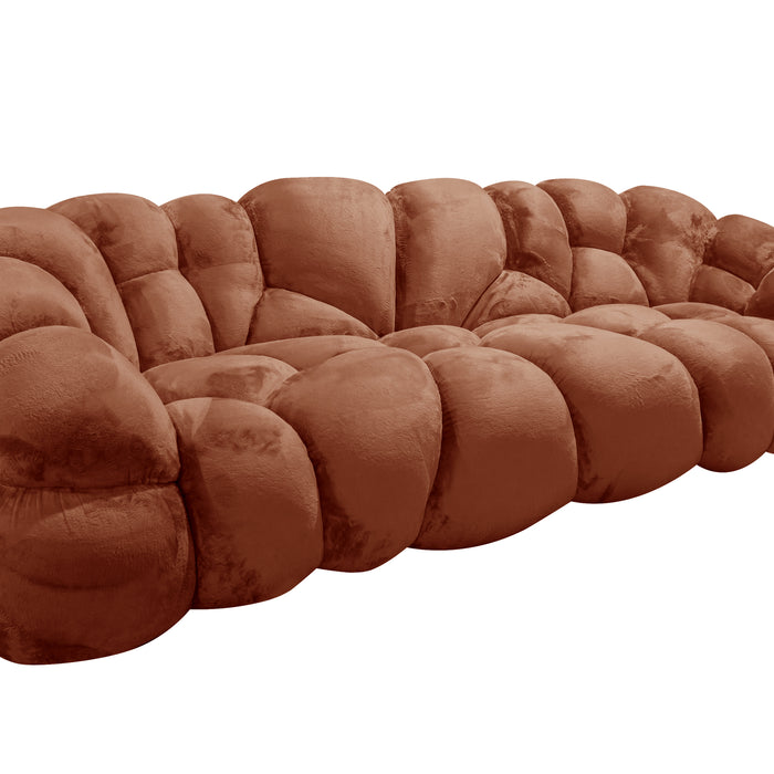 PTMD Nubibus Sofa Pumpkin