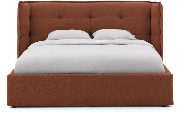 Goossens Gestoffeerd Bedframe Canon - 140 x 200 - Stof boucle