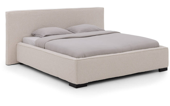 Goossens Bedframe Switch - 180 x 200 - Ahenk 9851 beige - Bouclé