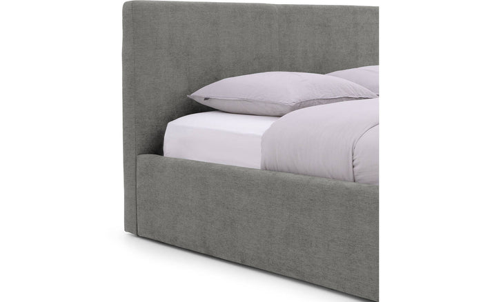 Goossens Bedframe Mysen Storage - 180 x 200 - Stof fijn geweven
